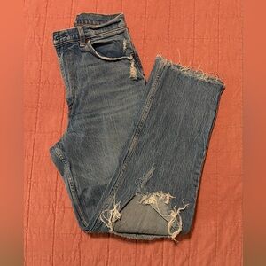 A&F- 90’s straight ultra high rise